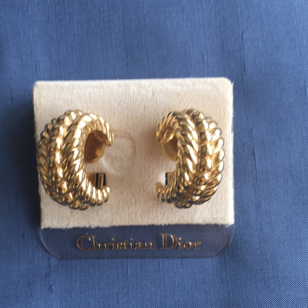 Dior earrings